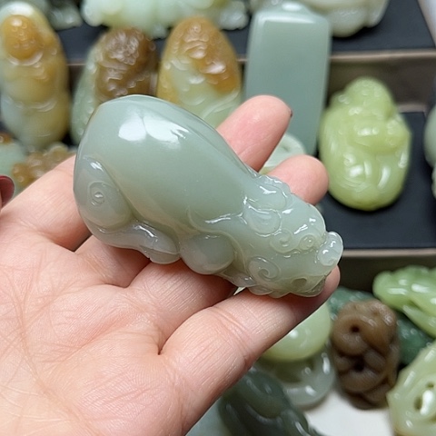 颈饰未镶嵌和田玉用****5