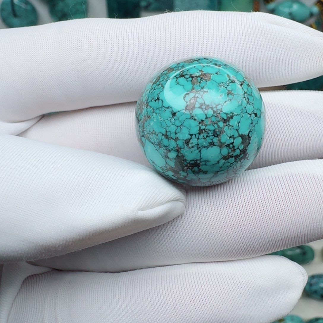 绿松石原矿绿松石未镶嵌