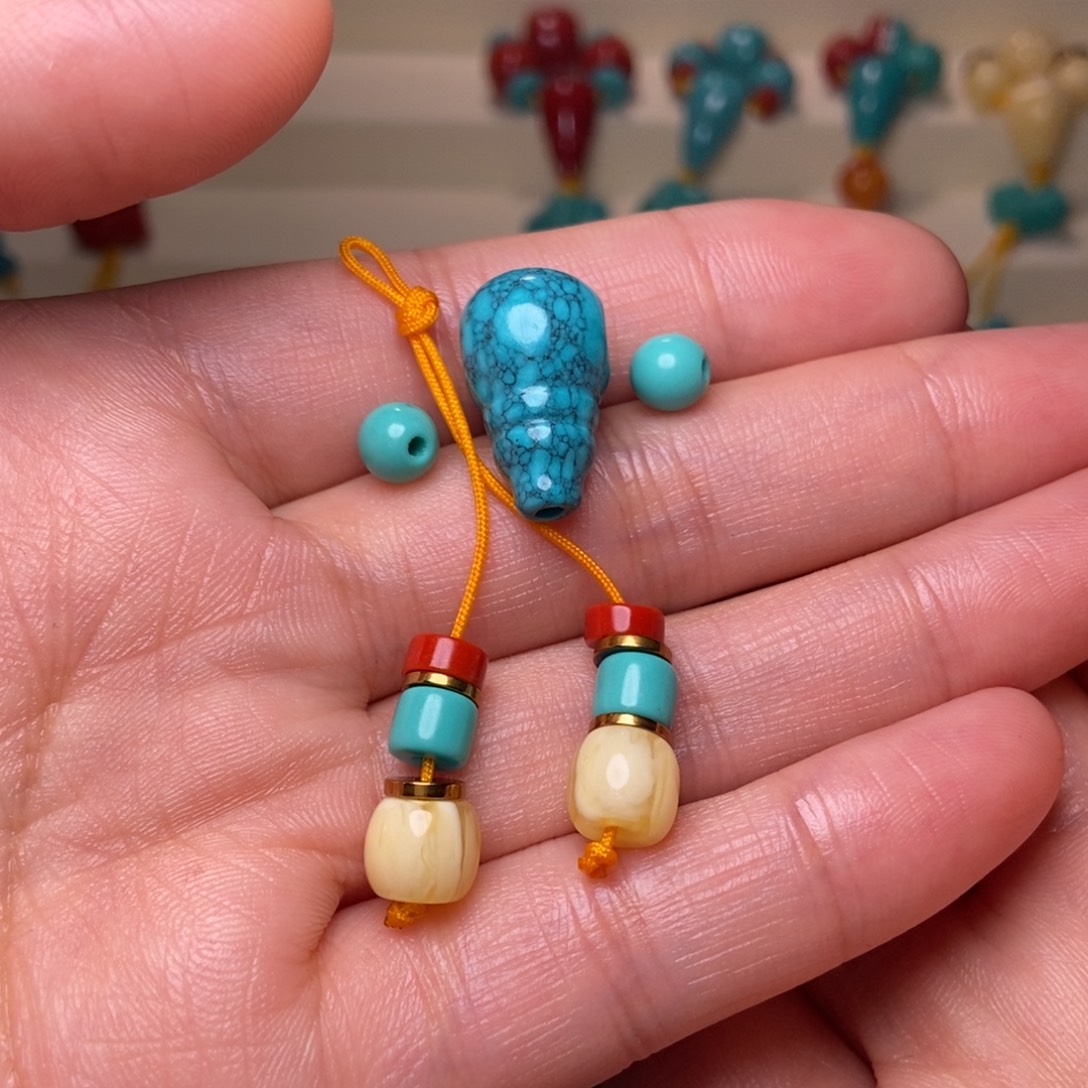 清***风非金属三通12弟子8和6旁边珠子6