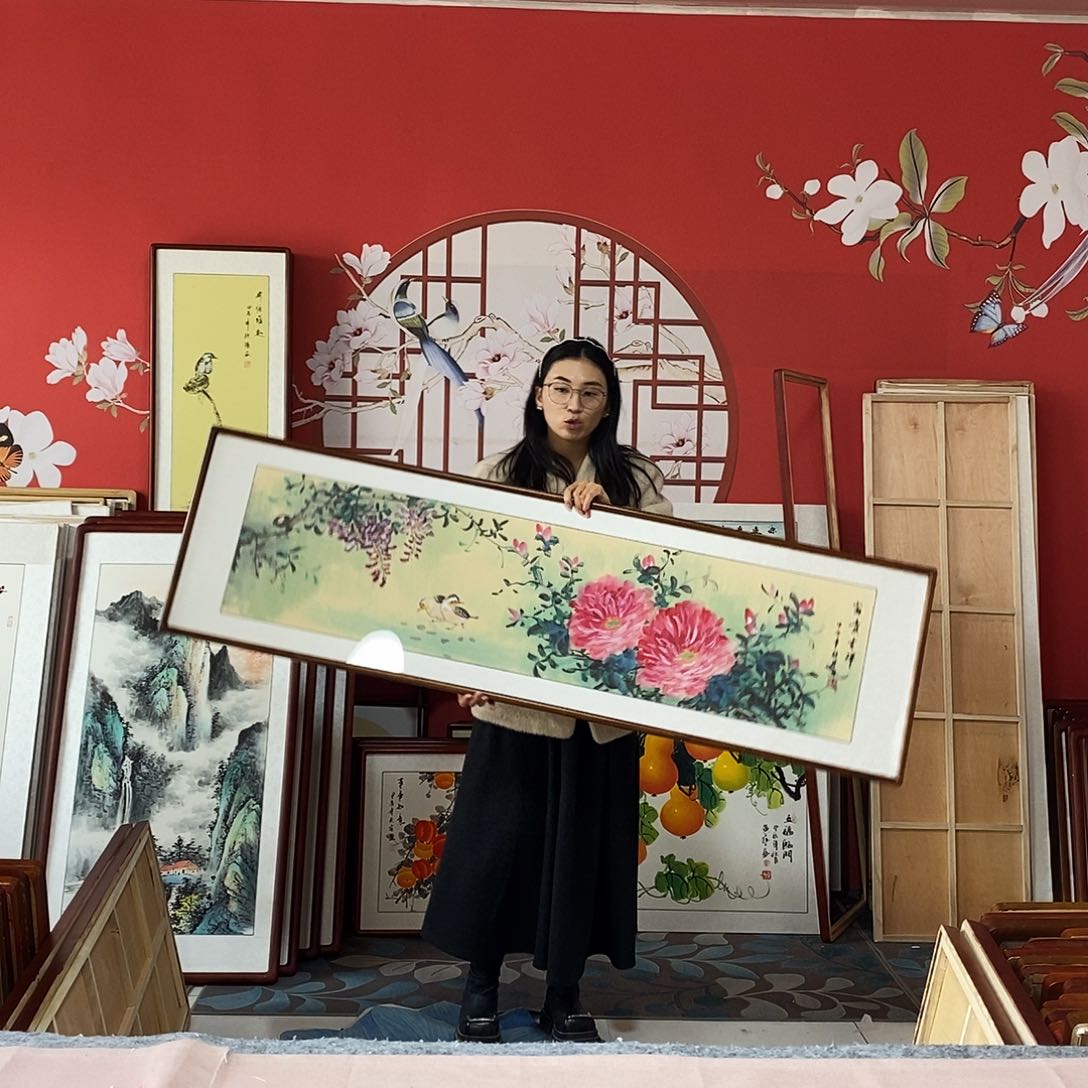 国画手写手绘47✖️162国画作品