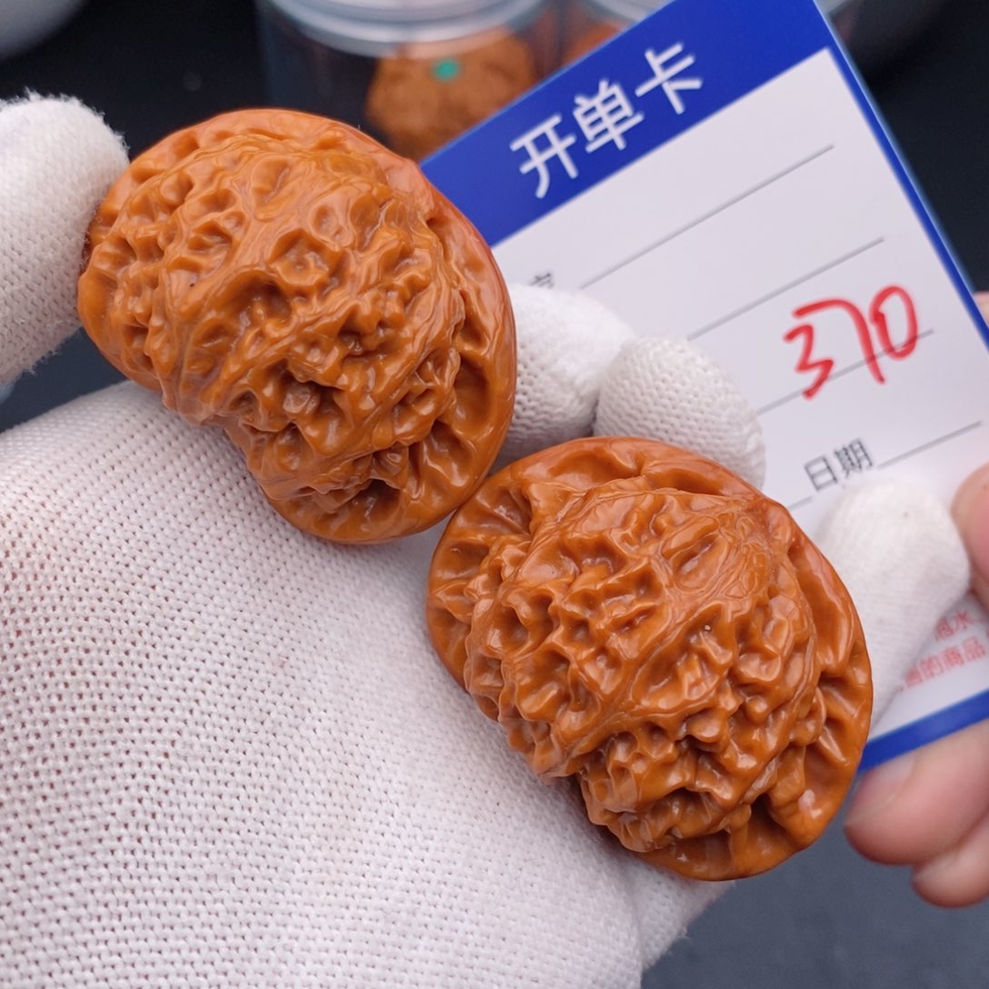 文玩核桃把件45宫灯370