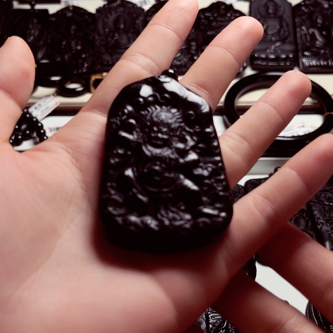 天然缅料A货黑财A135