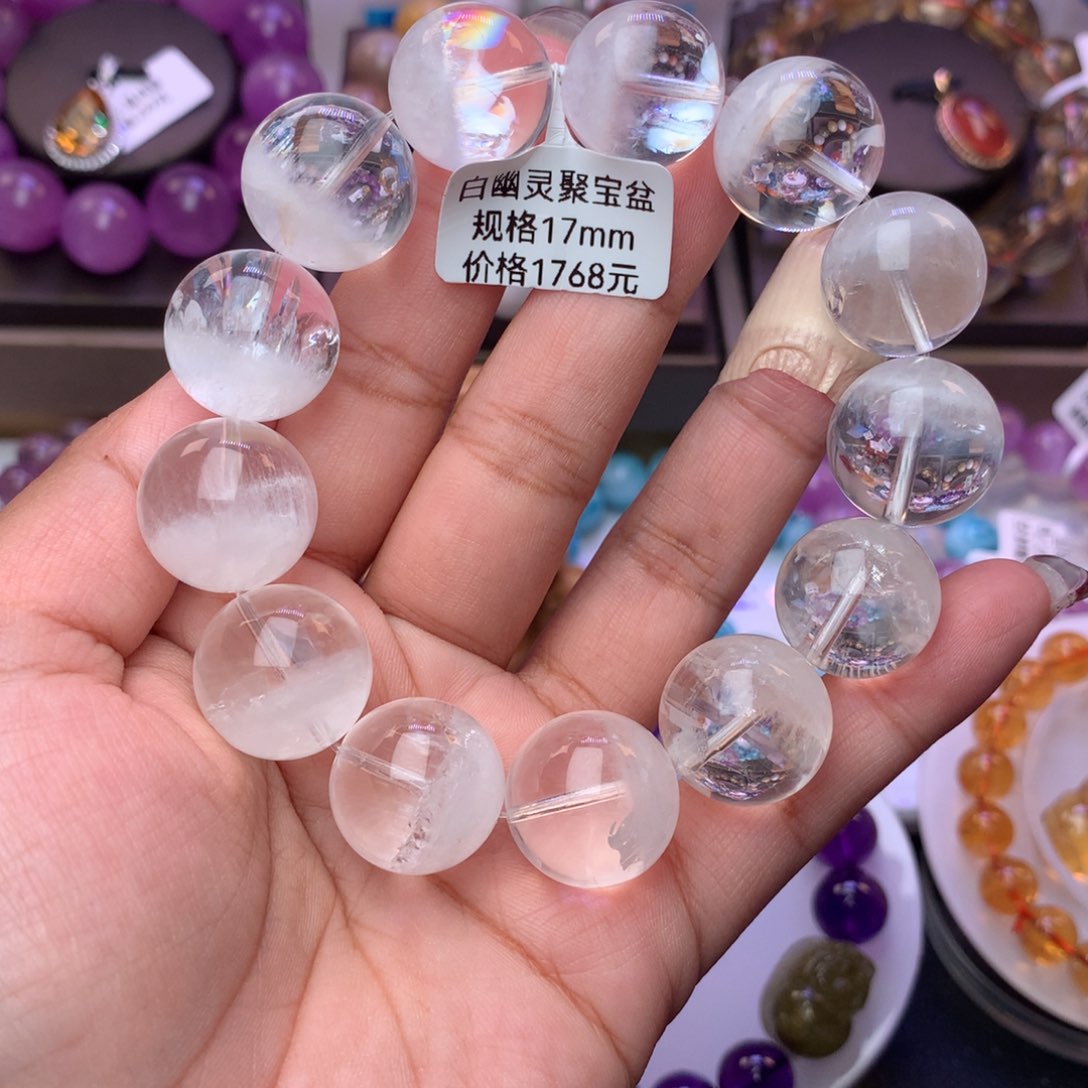 水晶手链未镶嵌手链