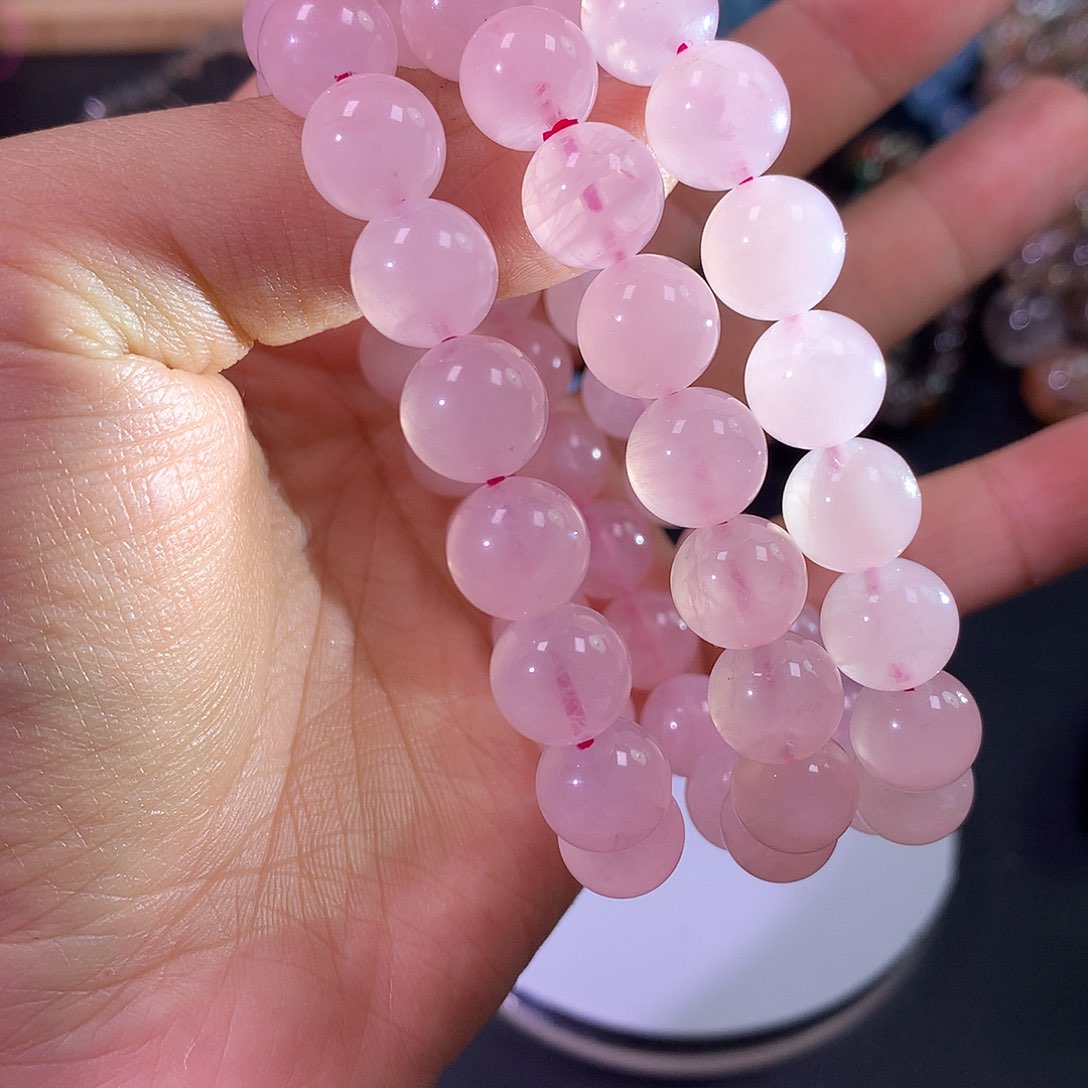 水晶手串未镶嵌天然