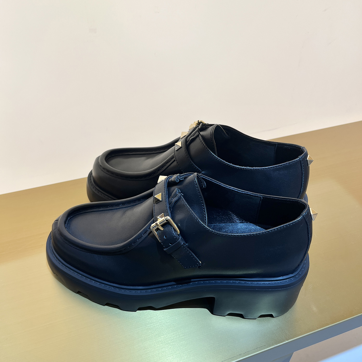 VALEN~一脚蹬增高乐福鞋330