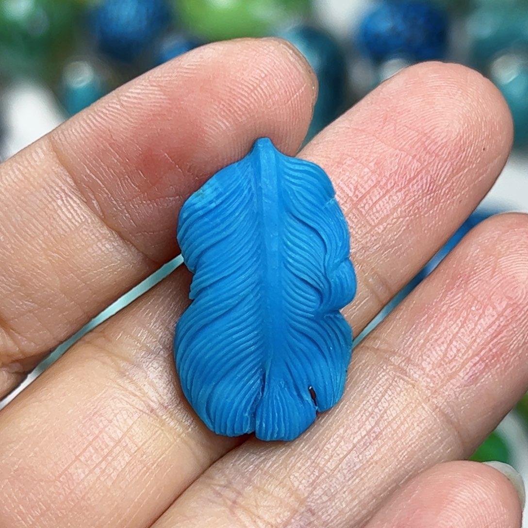 未镶嵌绿松石珠宝奇石