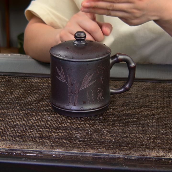 茶杯紫砂高货放漏