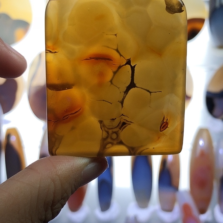 查罗石未镶嵌珠宝半成品170