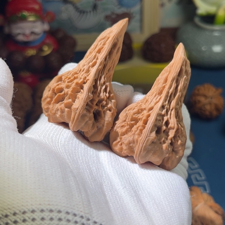 文玩核桃把件鸭嘴