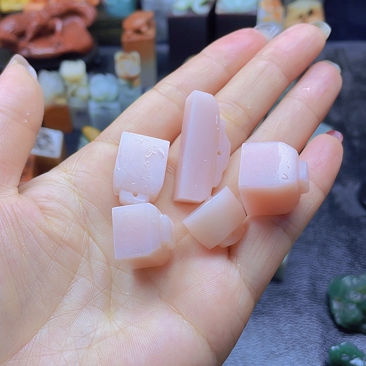 昌化石印石云南粉冻