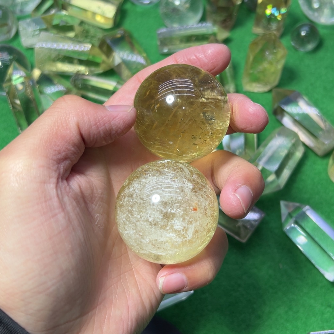酩***牧水晶珠宝半成品未镶嵌