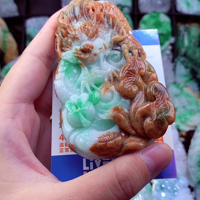 【闪购商品】翡翠颈饰未镶嵌挂件