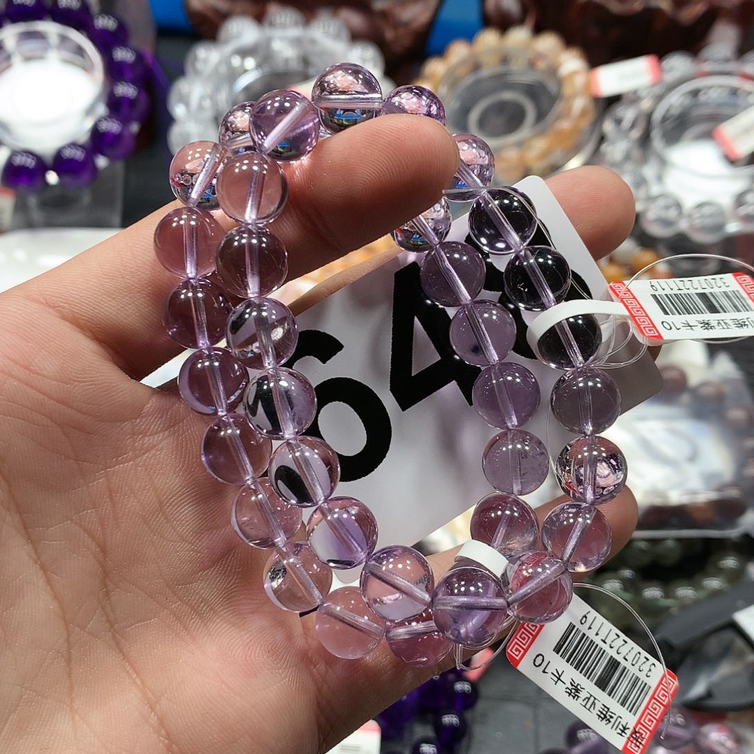 水晶手链未镶嵌天然