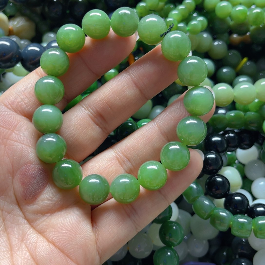 和田玉手链未镶嵌