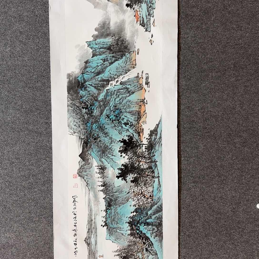 国画杜浩老师手绘作品