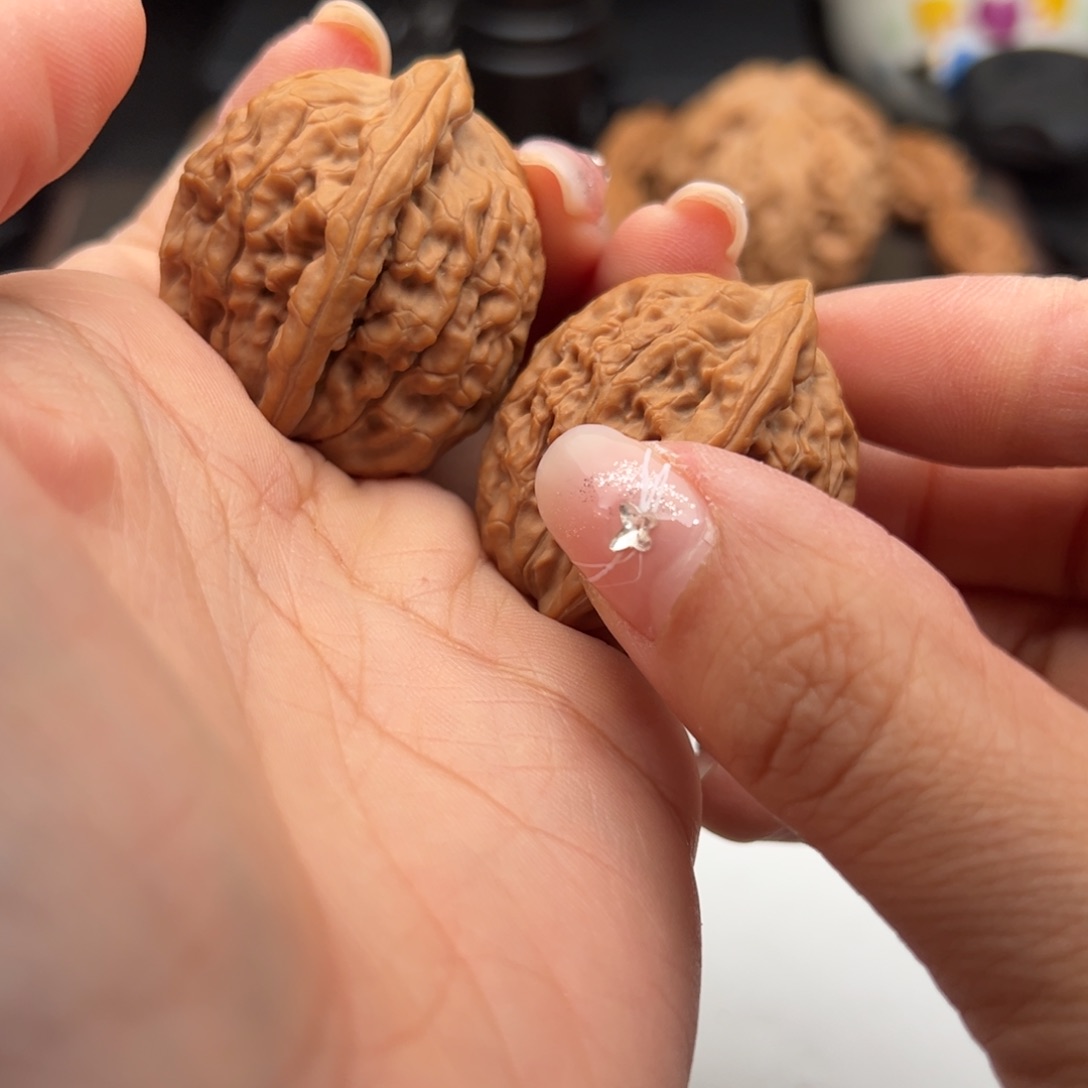 文玩核桃把件莲花33