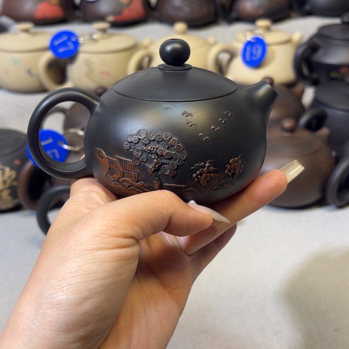 【闪购商品】明*啊红泥 微瑕 容量 160c c