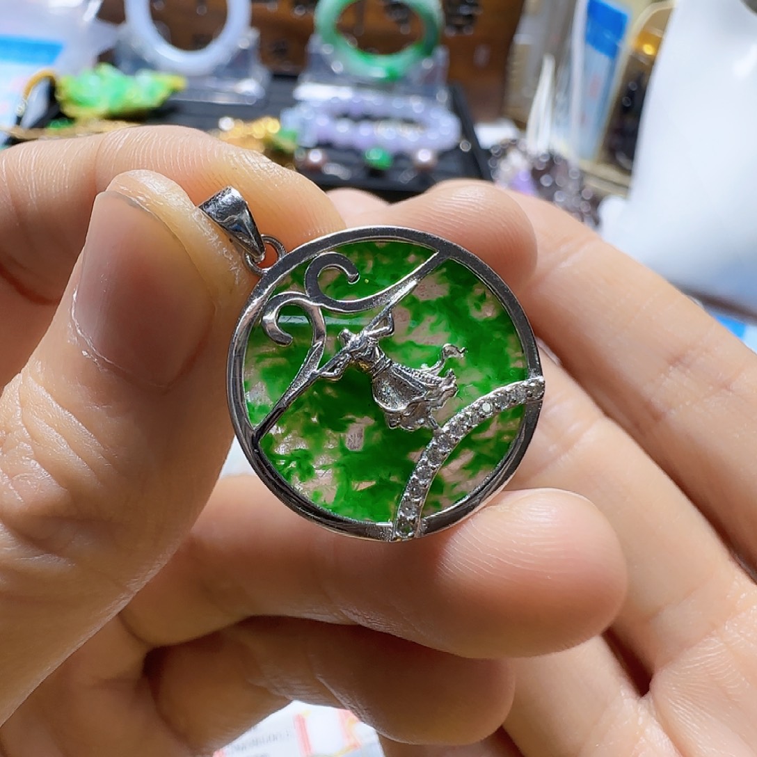 翡翠未镶嵌手链翡翠350