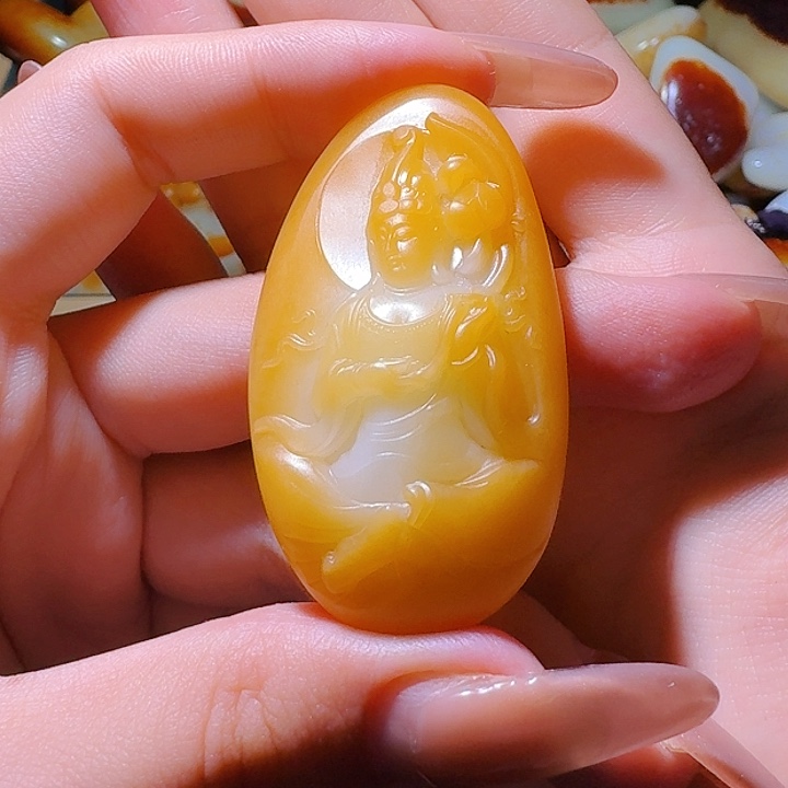 和田玉挂件未镶嵌