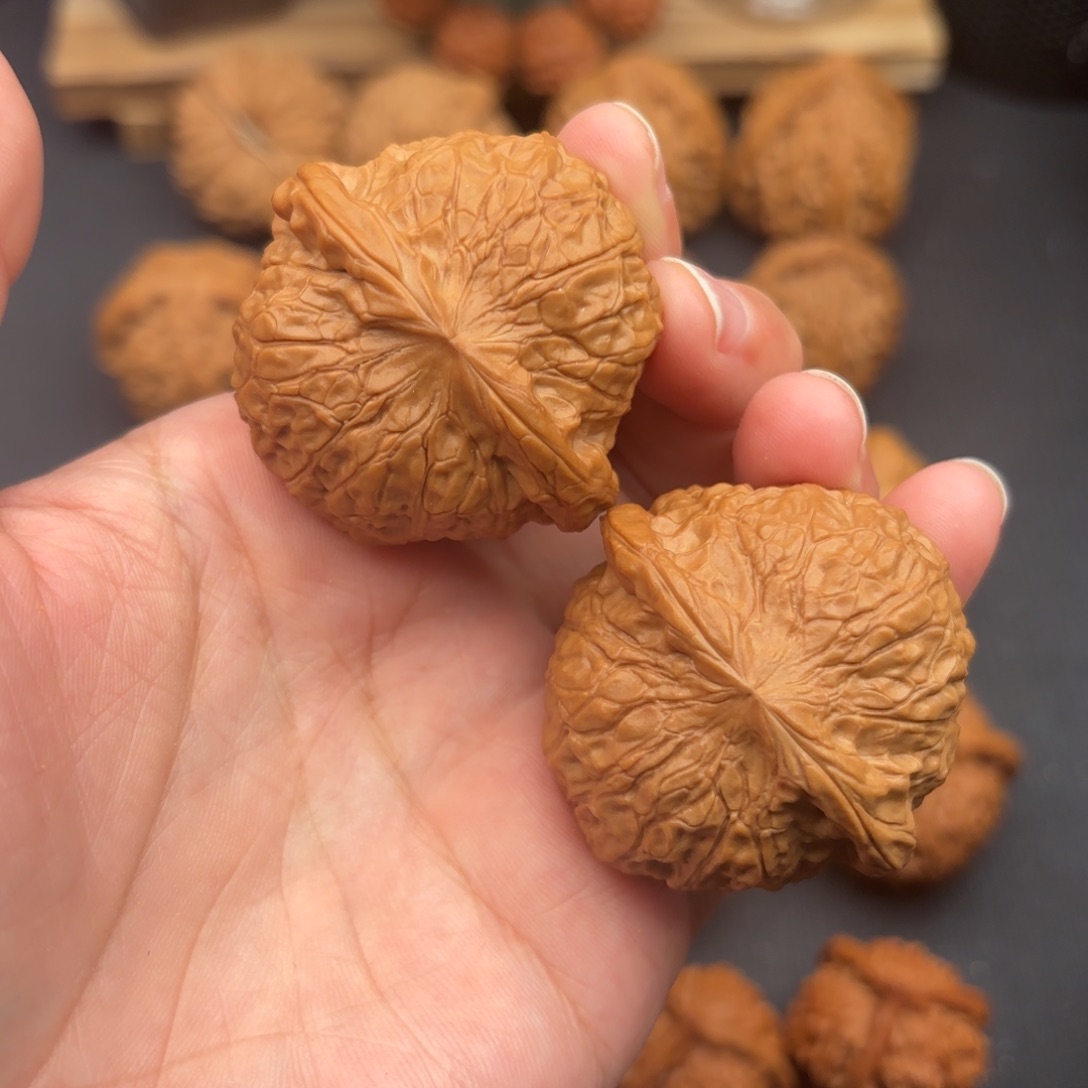 文玩核桃把件南瓜墩44