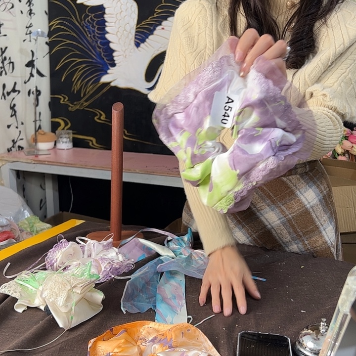 哈***姐540蕾丝发圈不退不换