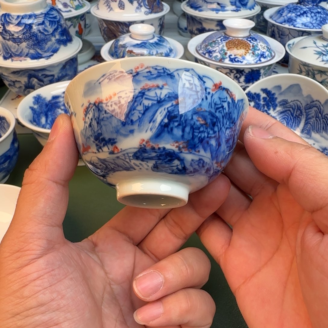 纯手工纯手绘茶具90
