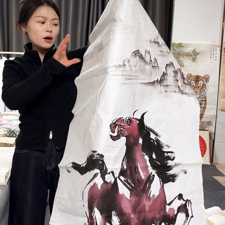 国画纯手绘图纯手绘纯手绘