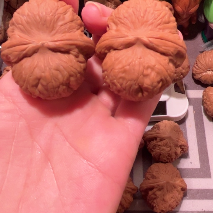 桃核吊坠初*平谷元宝