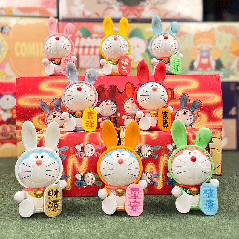 【哆哆拆盒】哆哆潮玩盲盒直播吉龍集福玩偶公仔物品娃娃可爱手办