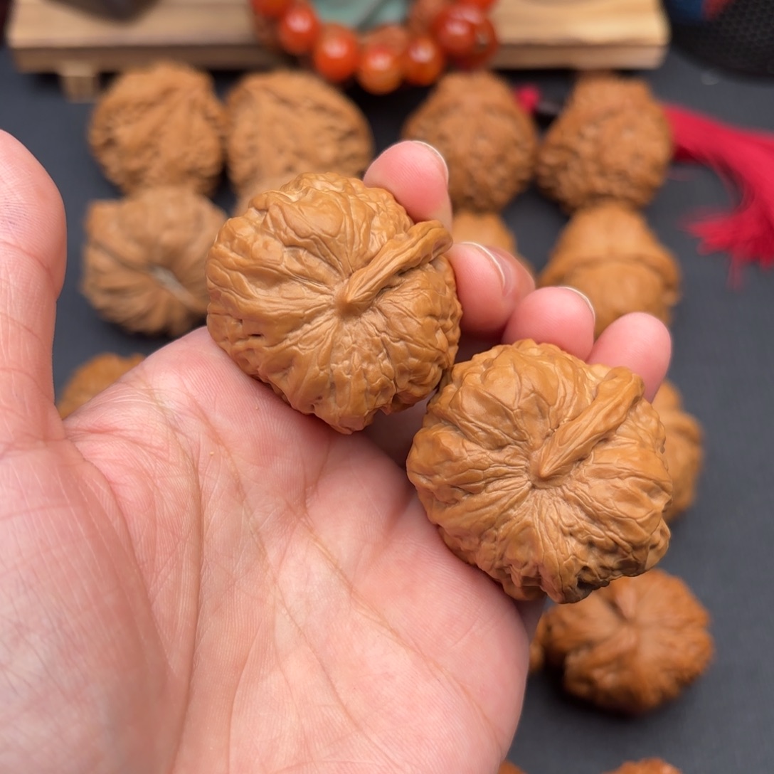 文玩核桃把件蛙一帆风顺