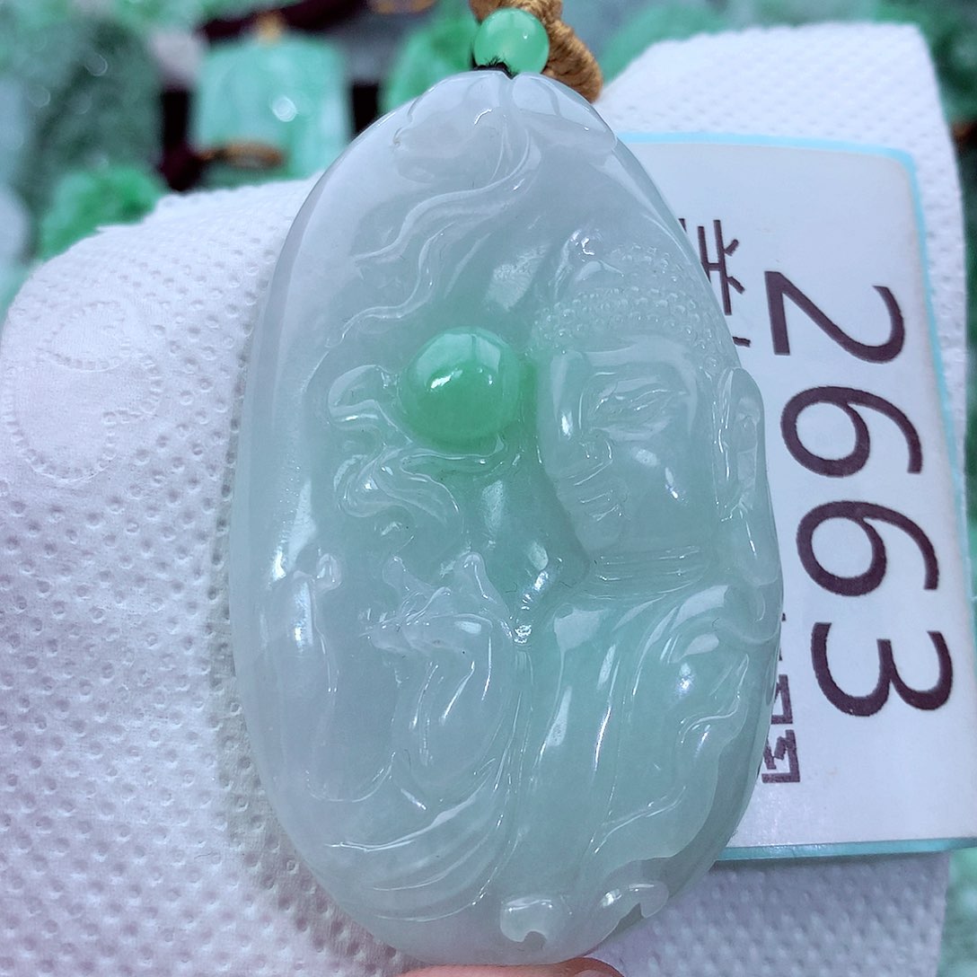 吊坠(不含链)未镶嵌翡翠