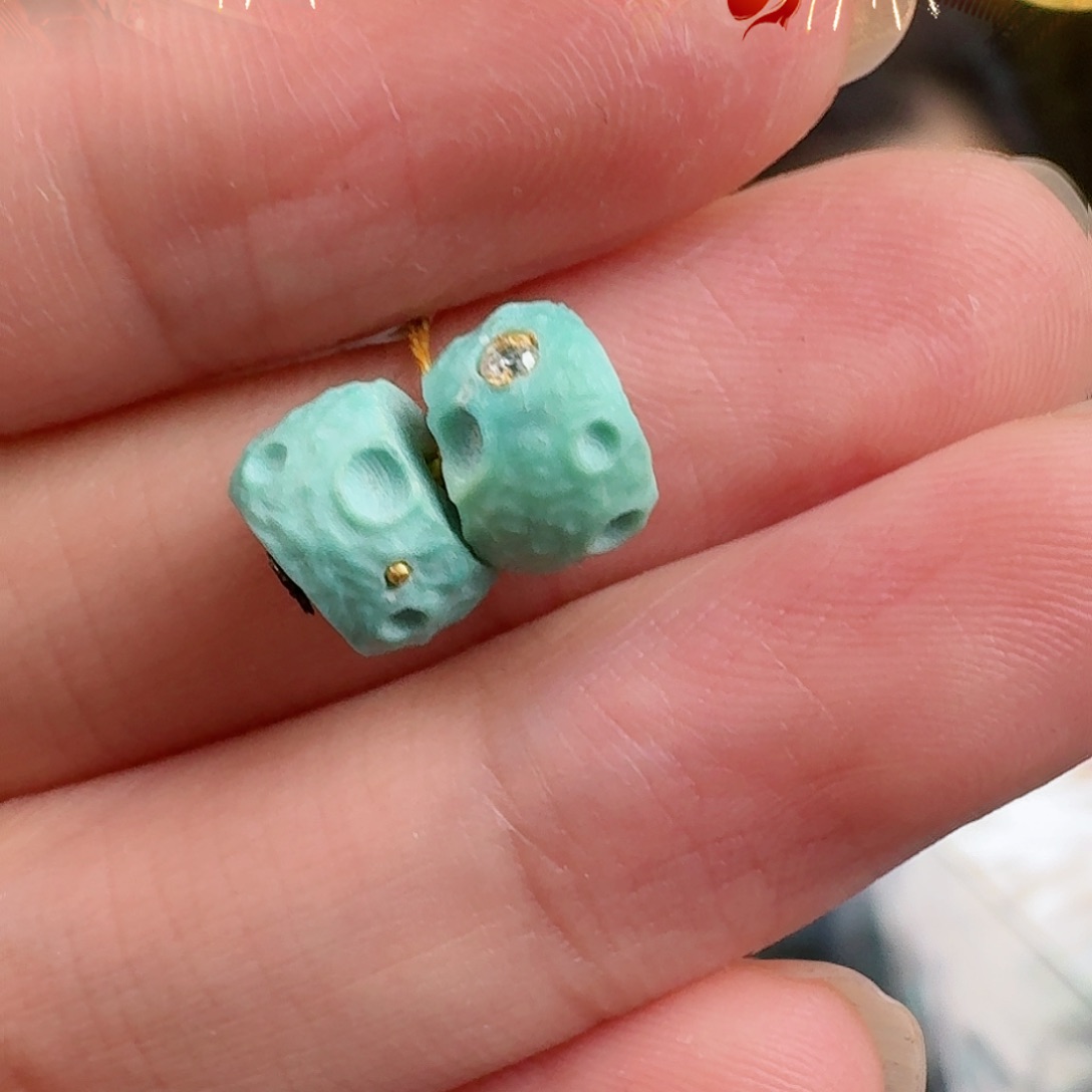 绿松石珠宝奇石未镶嵌