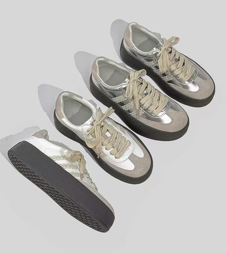 600-793断码乐福老爹小白鞋单鞋----有轻微小瑕疵（完美主义勿拍）