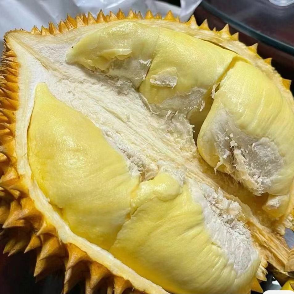 新鲜金枕榴莲，香甜软糯，1.4-1.5斤果肉，核大核小，KG（万达店）金枕泰国越南