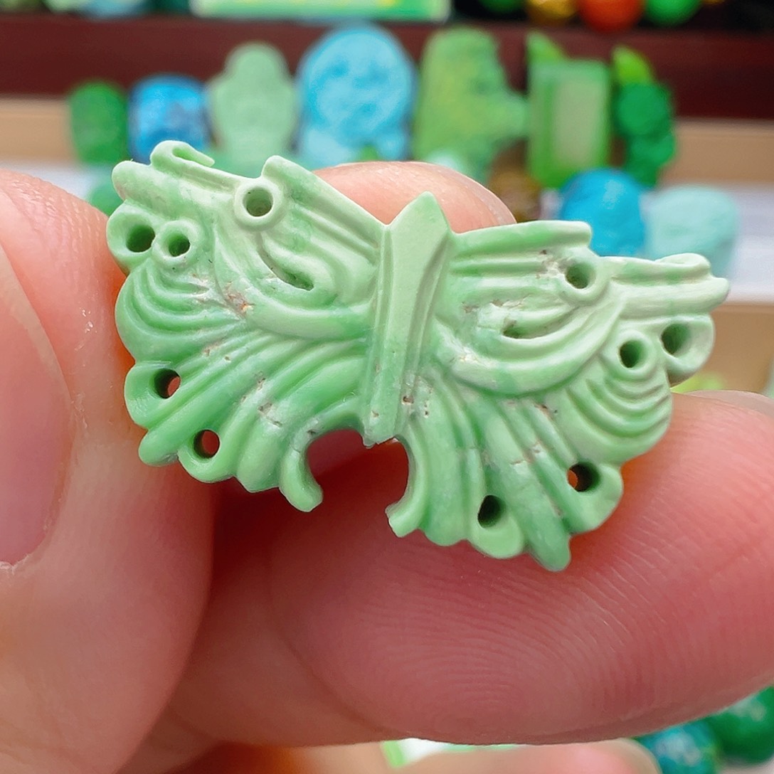 未镶嵌绿松石项链