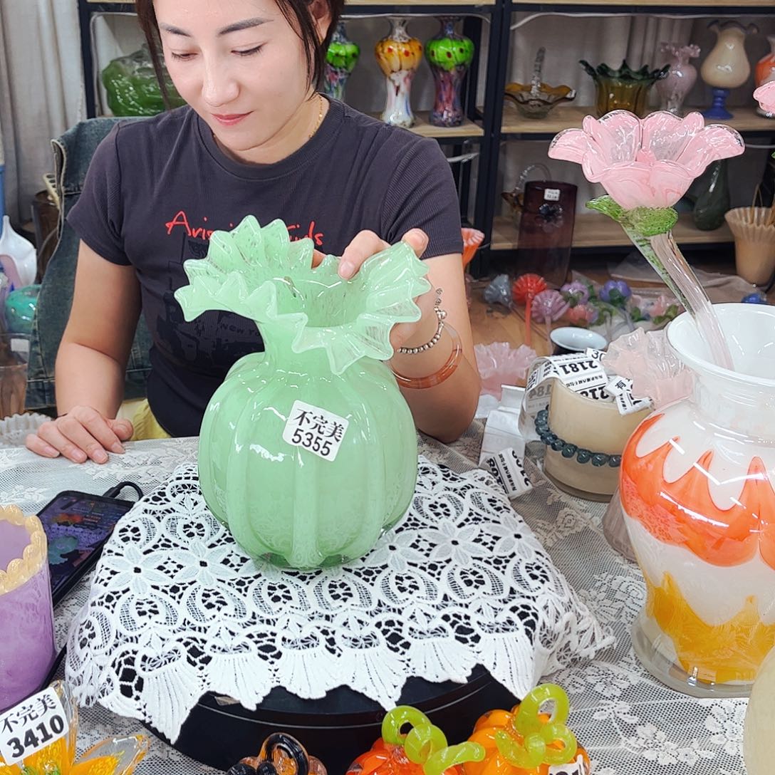 5355 家悦琉璃工艺品不完美