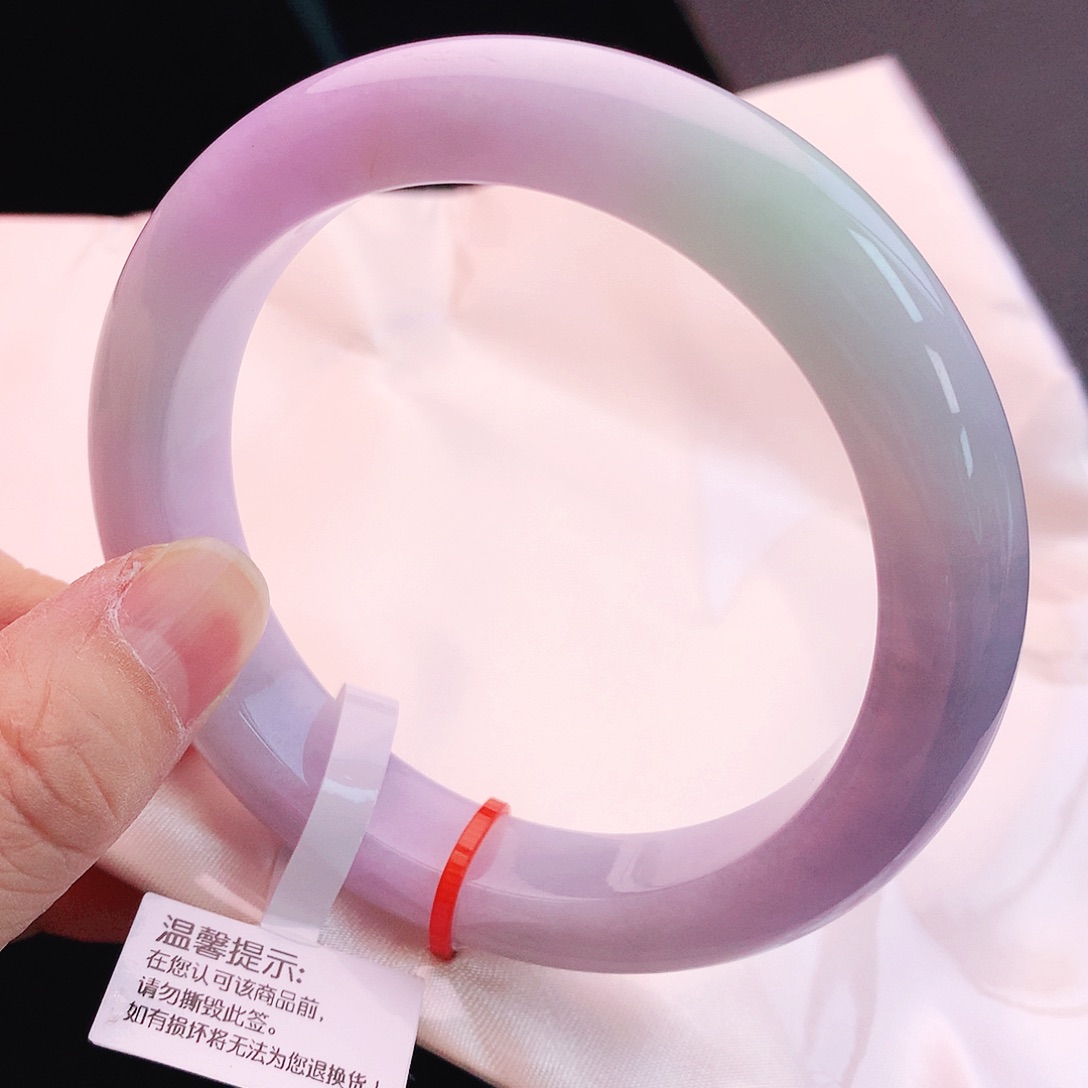 未镶嵌手镯翡翠60圈