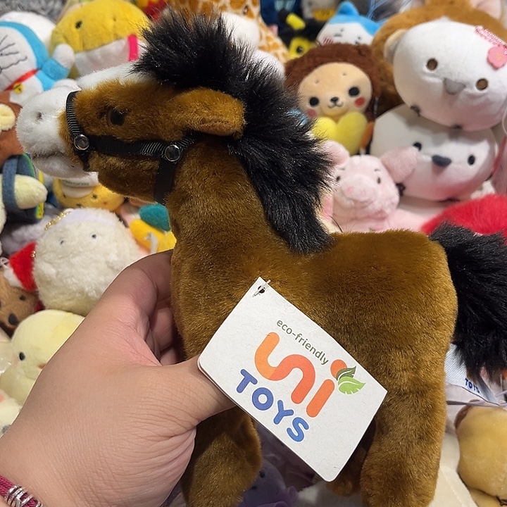 毛绒玩偶仿真带标带卡