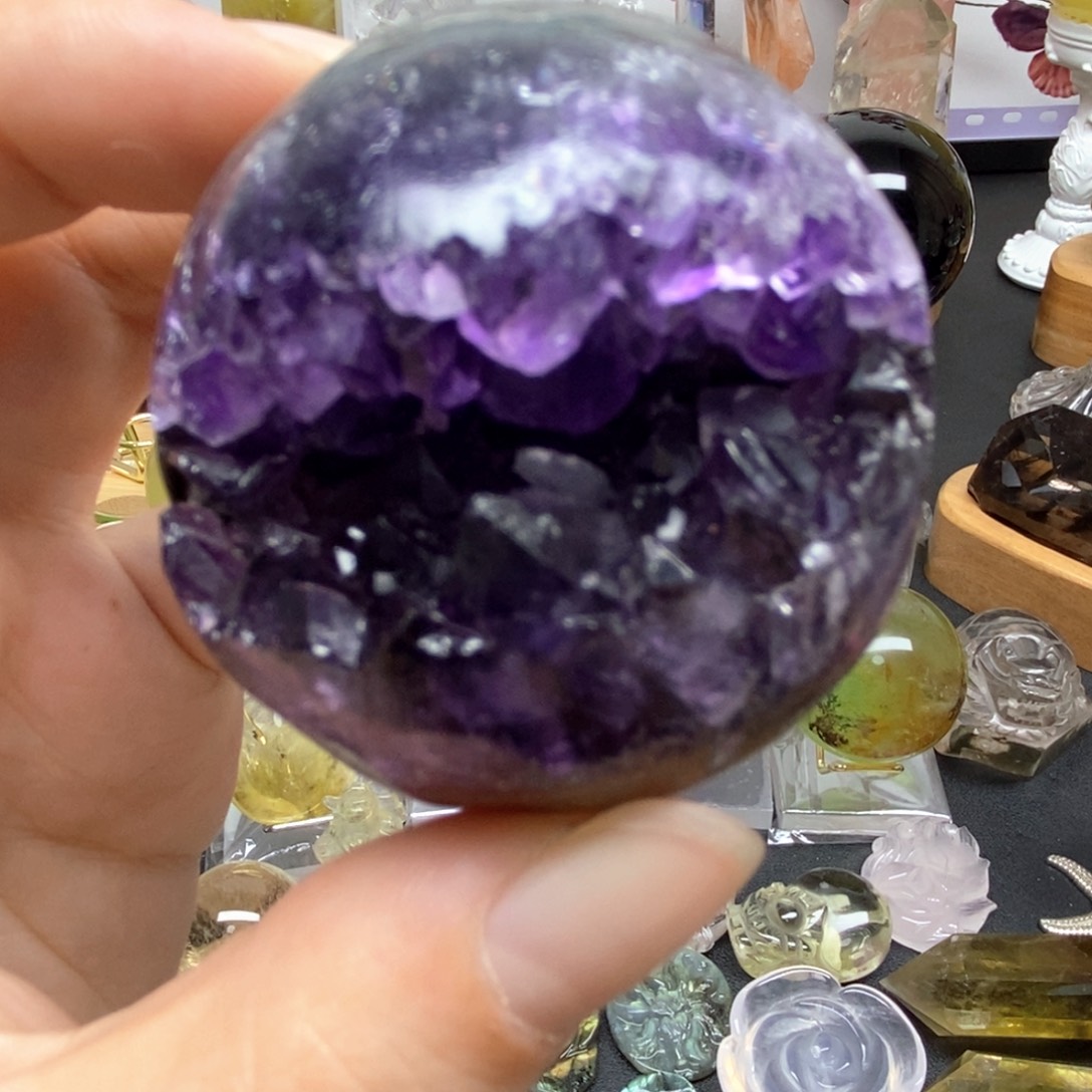 水晶未镶嵌珠宝半成品