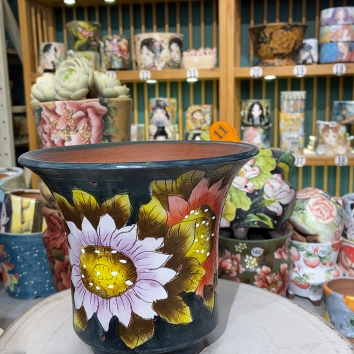 红陶景德镇艺术手绘作品