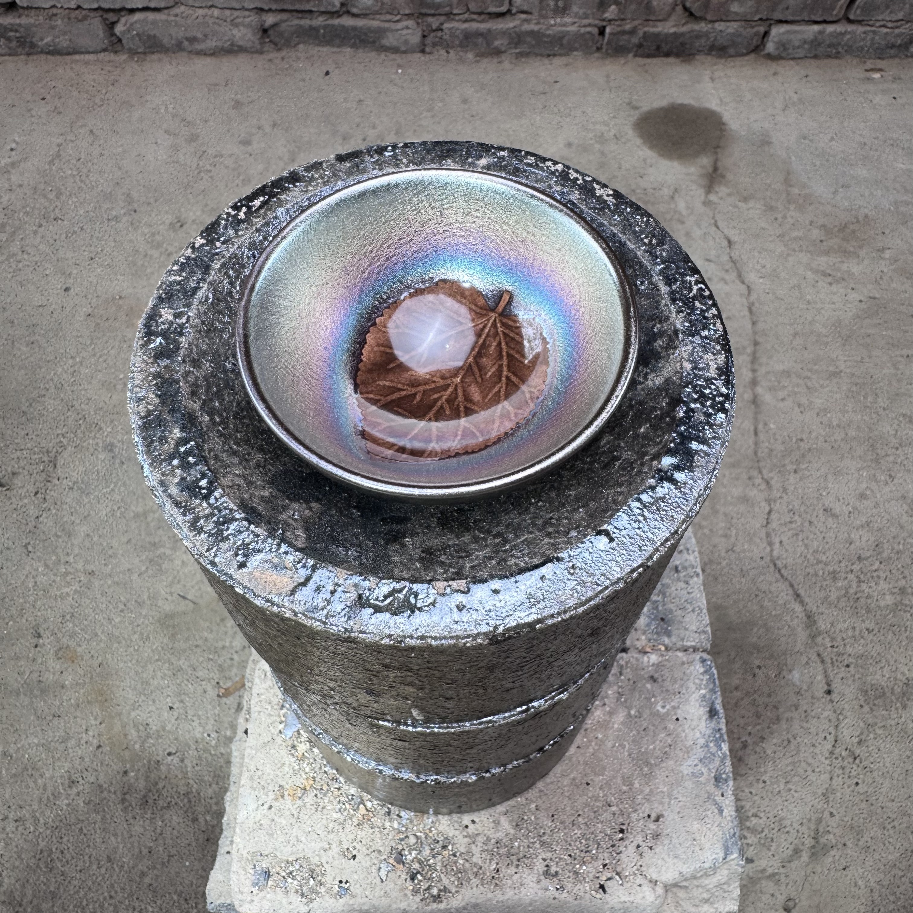  茶杯天目闪购链接   大叶有成主人杯