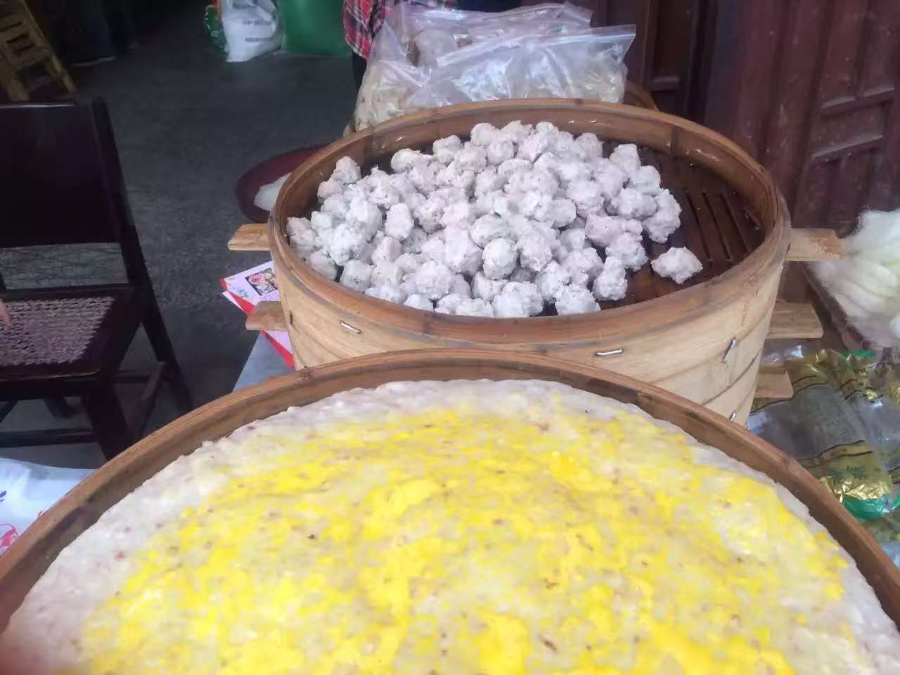 白果黄师傅手工制作肉丸麻城肉糕土特产