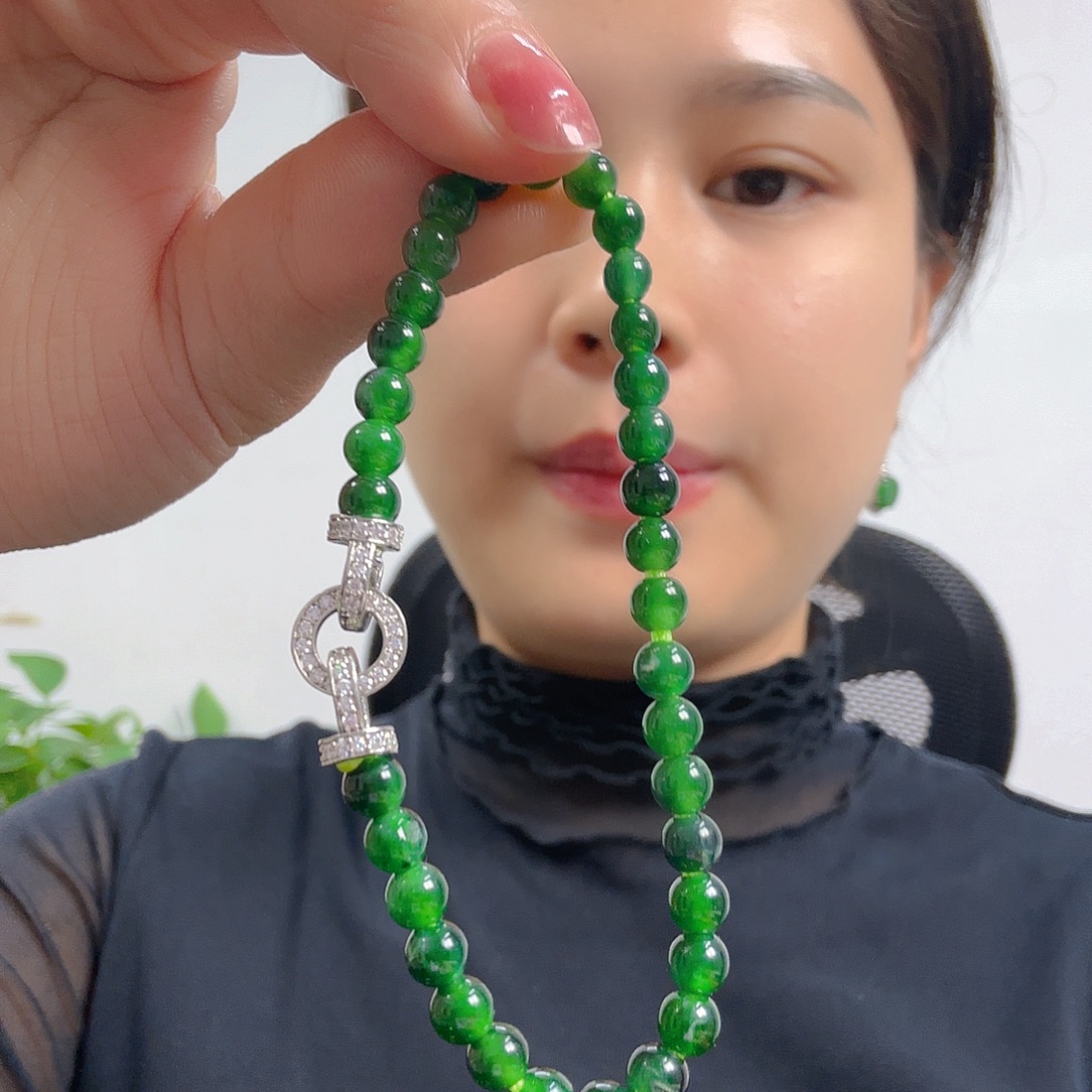 蒲***英翡翠未镶嵌吊坠(不含链)