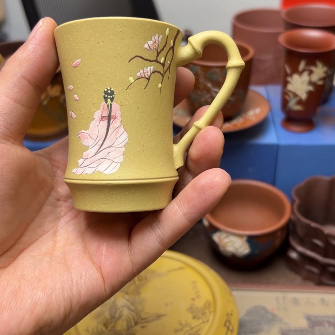 紫砂茶杯紫砂主人杯100cc