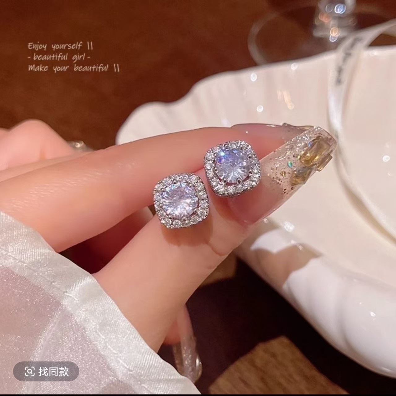 铜合金耳饰 直播间选款耳环宫廷女耳环复古轻奢超仙古装古风耳饰