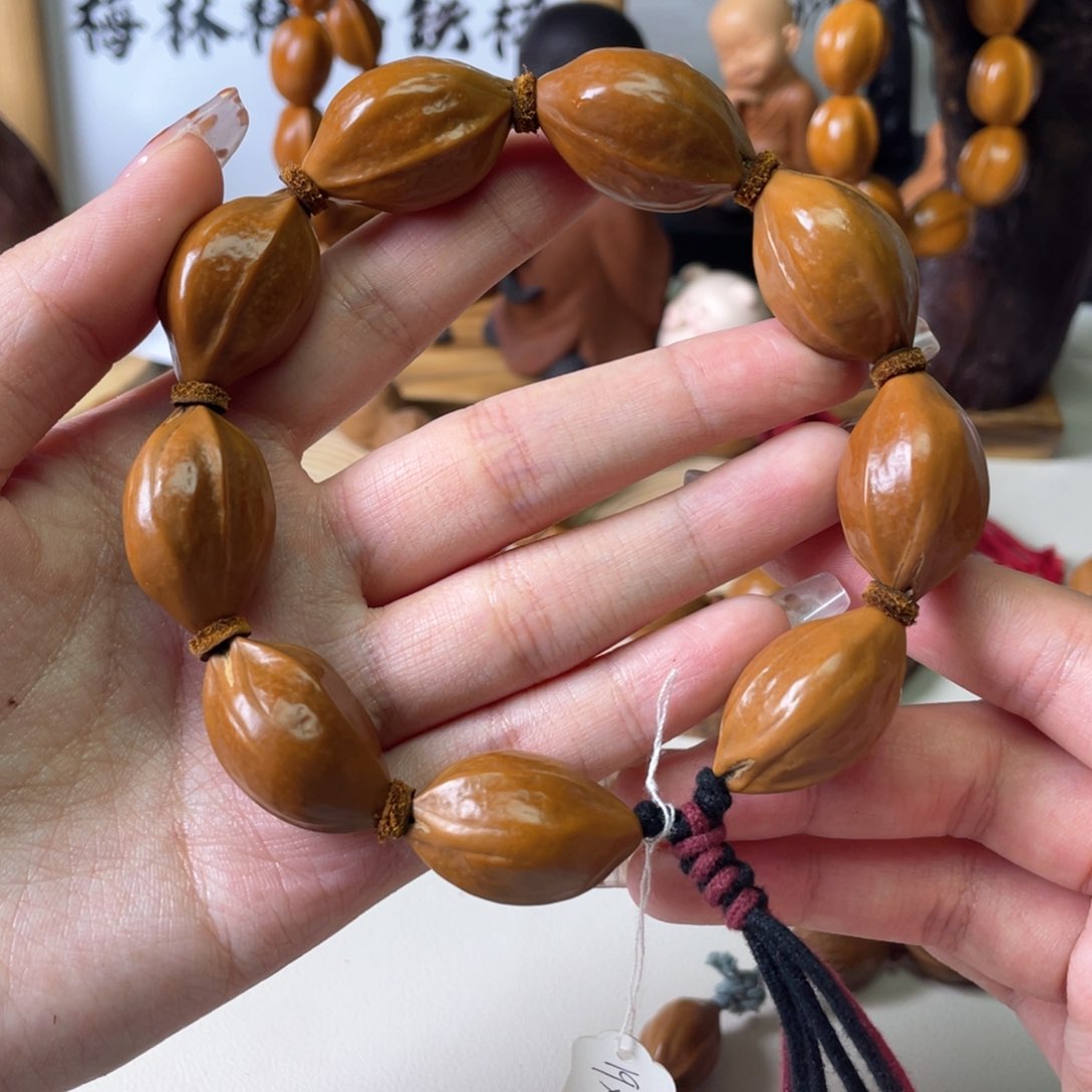 橄榄核手串/手链19 29梅林铁核