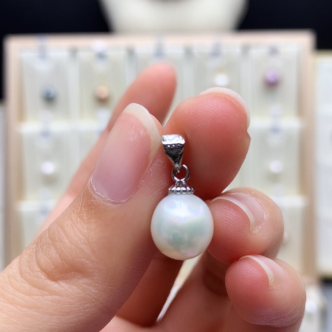 淡水珍珠颈饰合金