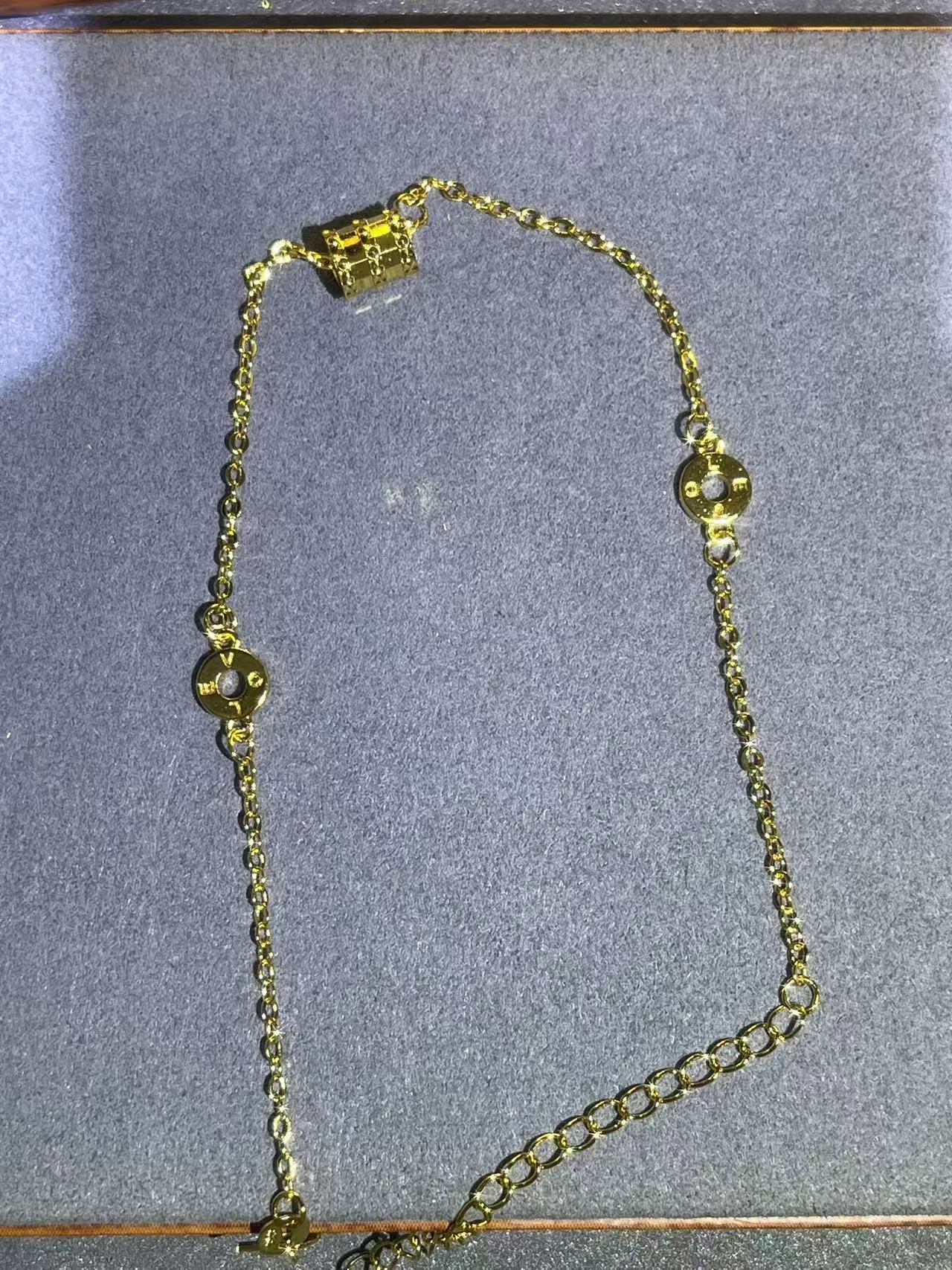 钨合金珐琅脚链 a2066黄色小蛮腰脚链多样性发货