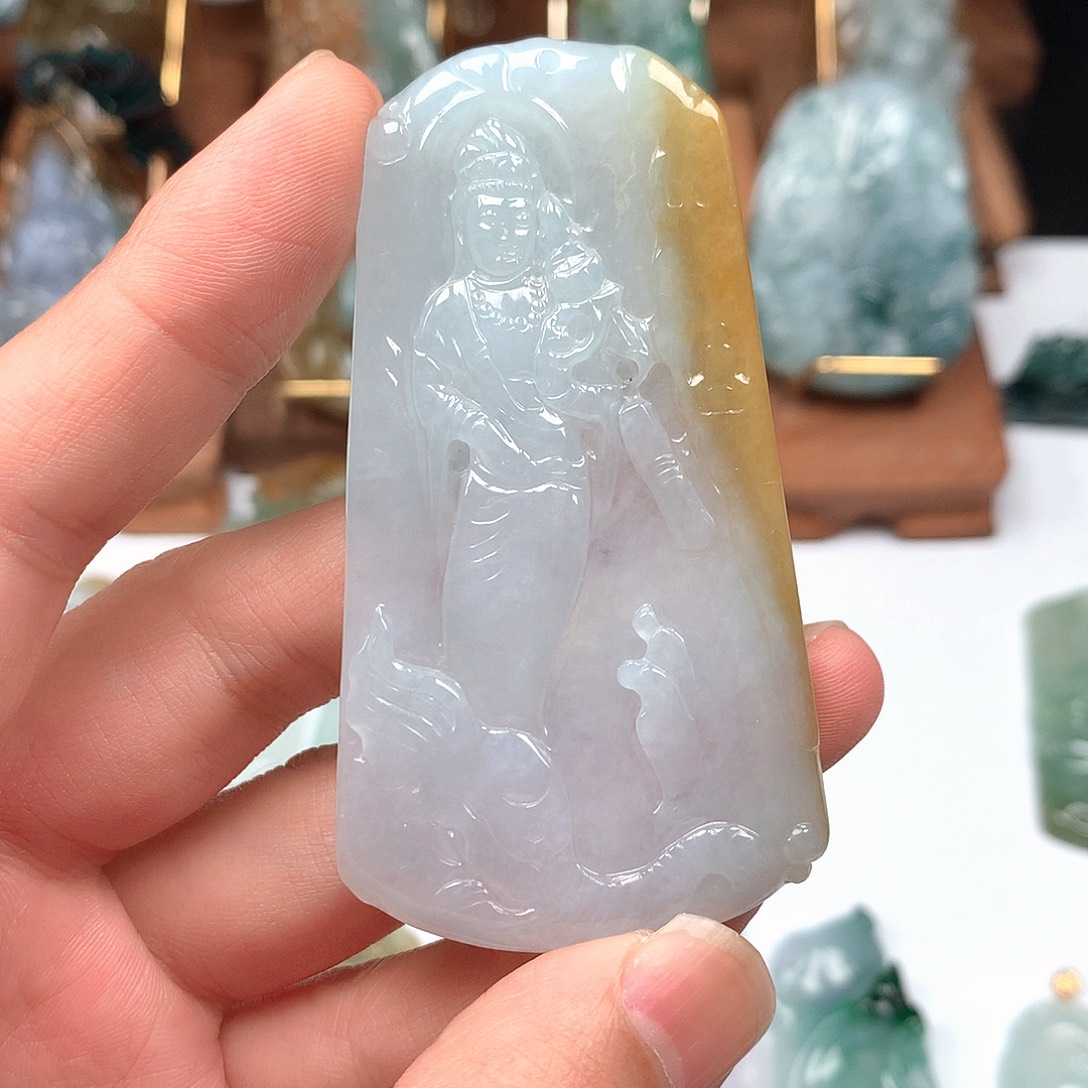 定制翡翠未镶嵌挂件