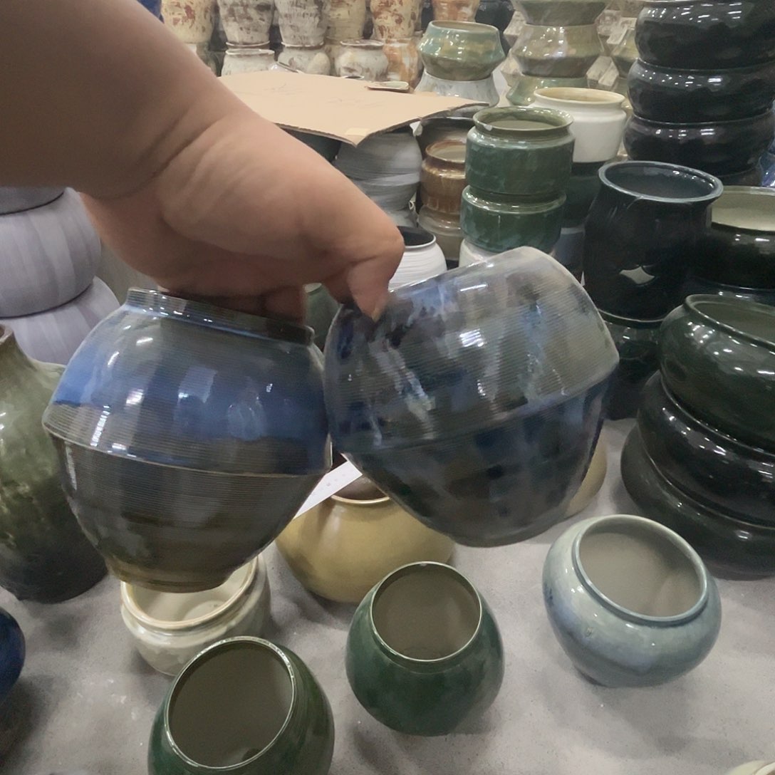 瓷片口9高14、两个装、微瑕